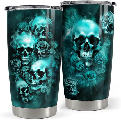 Sometimes You Forget You're Awesome Tumbler 20oz Inspirational Gifts Stainless Steel Insulated Tumblers Coffee Travel Mug Cup Gift for Coworkers Friends Sister Birthday Christmas