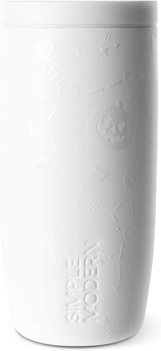 Halloween Travel Coffee Mug 360° Lid | 16oz | Skeletons