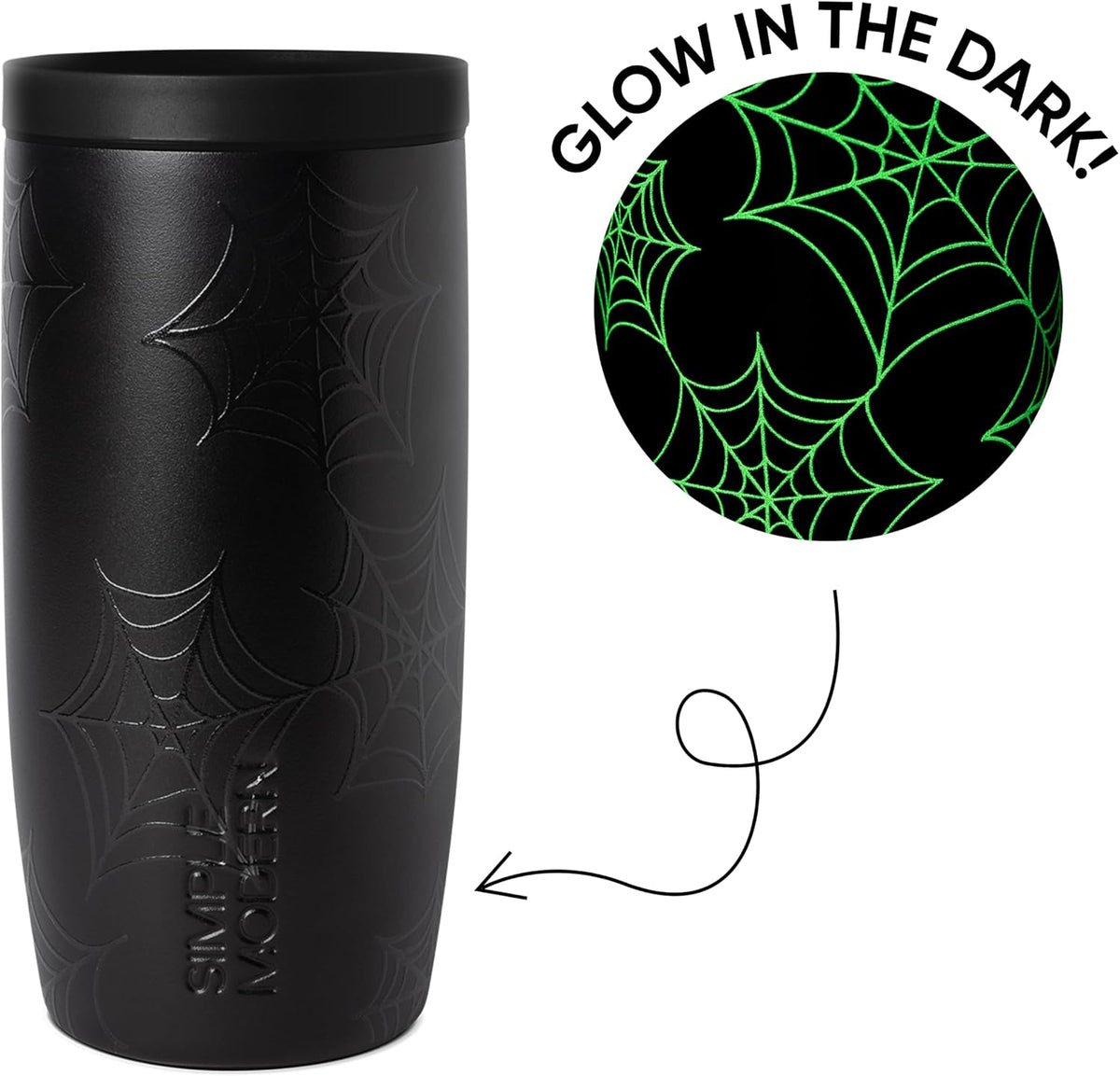 Halloween Travel Coffee Mug 360° Lid | 16oz | Skeletons