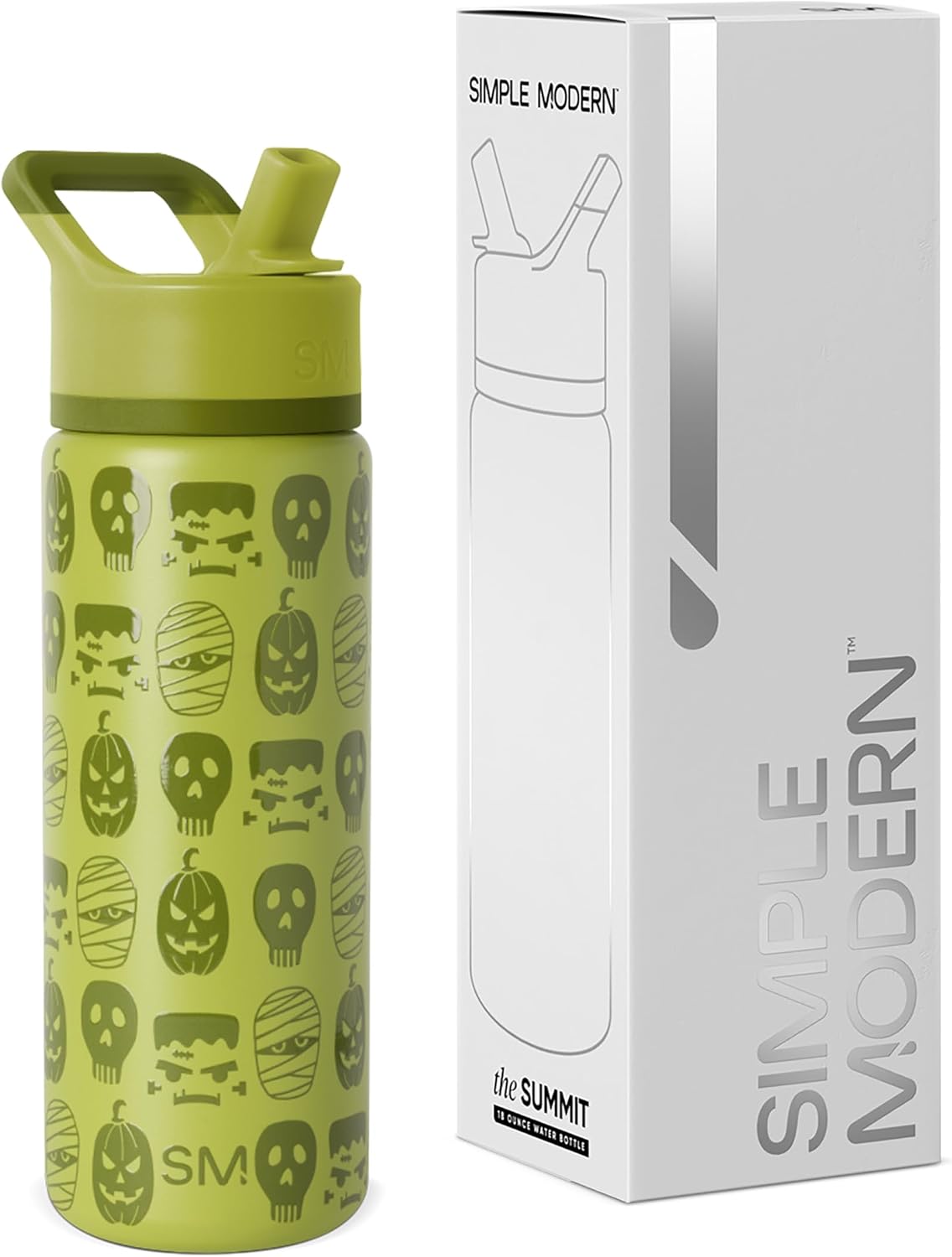 Halloween Travel Coffee Mug 360° Lid | 16oz | Skeletons