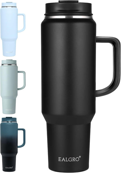 50 oz Tumbler with Handle, Insulated Tumblers with Lid and Straw