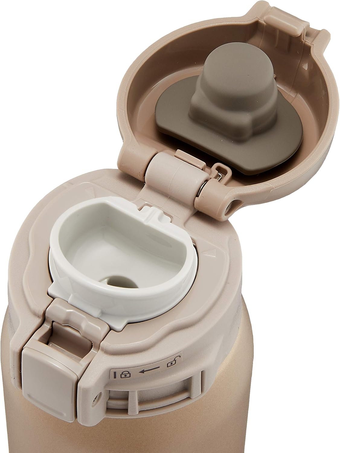 SM-SE48NZ Stainless Steel Vacuum Insulated Mug, 16-Ounce, Beige Gold