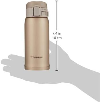 SM-SE48NZ Stainless Steel Vacuum Insulated Mug, 16-Ounce, Beige Gold