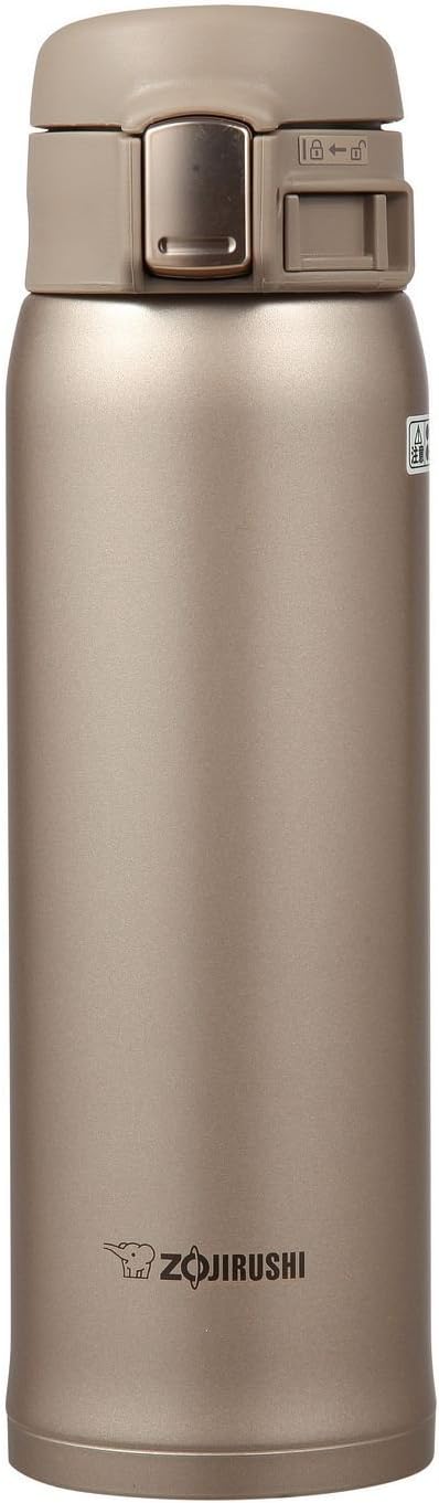 SM-SE48NZ Stainless Steel Vacuum Insulated Mug, 16-Ounce, Beige Gold