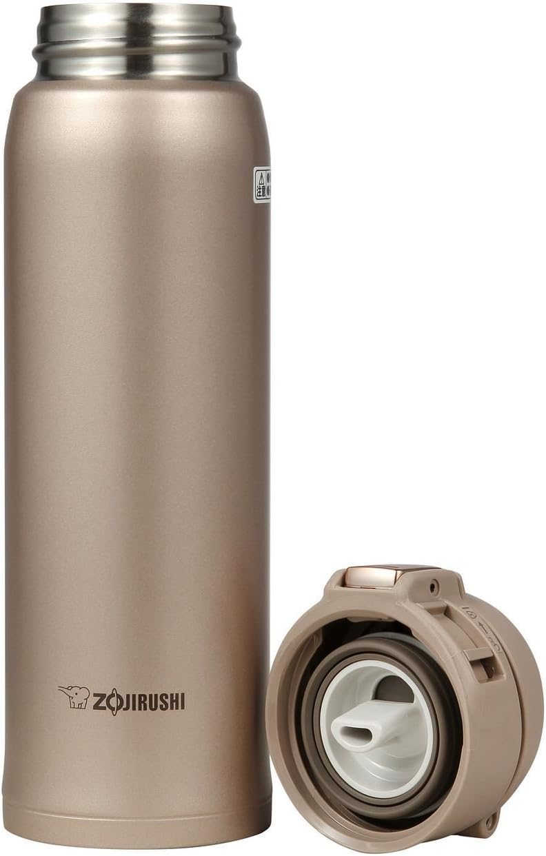 SM-SE48NZ Stainless Steel Vacuum Insulated Mug, 16-Ounce, Beige Gold