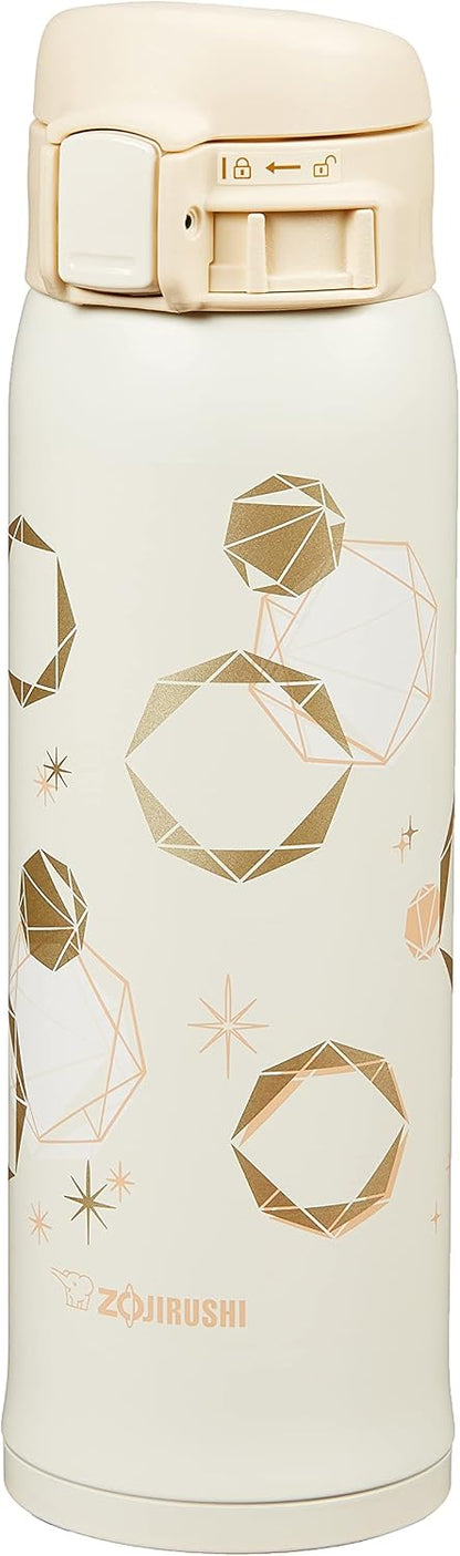 SM-SE48NZ Stainless Steel Vacuum Insulated Mug, 16-Ounce, Beige Gold