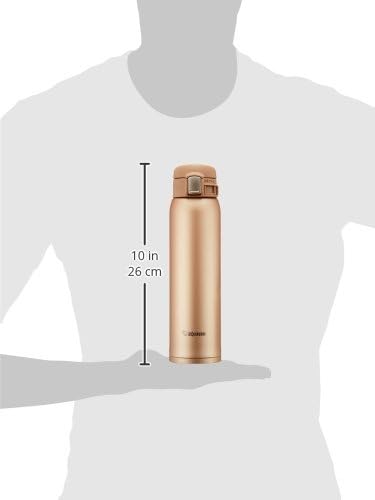 SM-SE48NZ Stainless Steel Vacuum Insulated Mug, 16-Ounce, Beige Gold