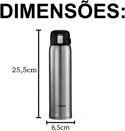 SM-SE48NZ Stainless Steel Vacuum Insulated Mug, 16-Ounce, Beige Gold