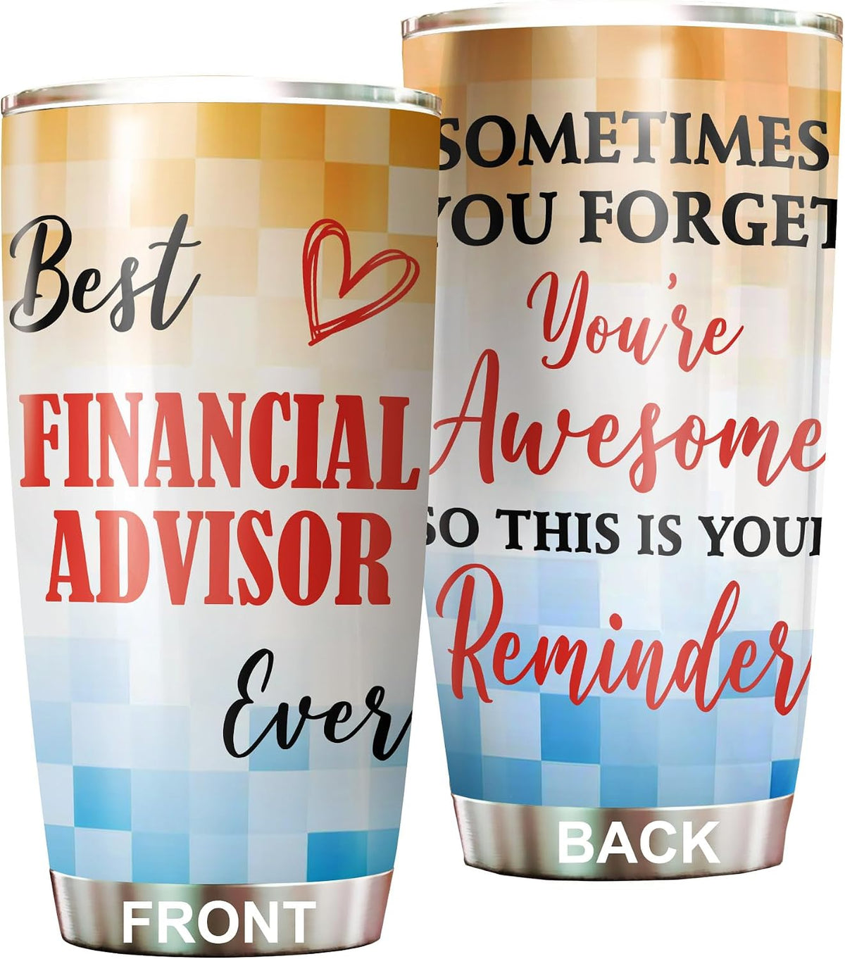 Best Lacrosse Coach Ever Tumbler Stainless Steel 20oz, Office Gifts Women Men Work Friends Coworker, Driking Coffee Cup For Birthday Christmas - Colors C