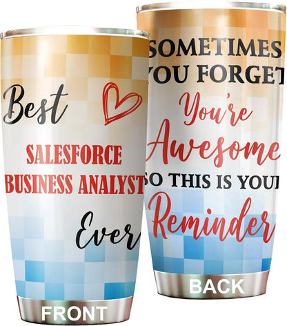 Best Lacrosse Coach Ever Tumbler Stainless Steel 20oz, Office Gifts Women Men Work Friends Coworker, Driking Coffee Cup For Birthday Christmas - Colors C