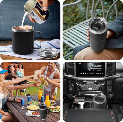 20 oz Tumbler Lid for YETI, 2 Pcs Magnetic Slider Replacement Lids for YETI