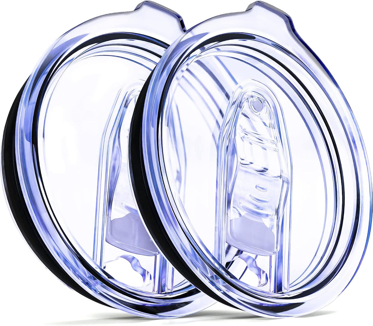 20/10 oz Tumbler Lids, 3.23" Replacement Lid with Slider, 4 pcs