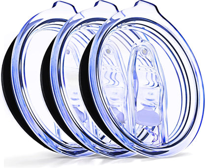 20/10 oz Tumbler Lids, 3.23" Replacement Lid with Slider, 4 pcs