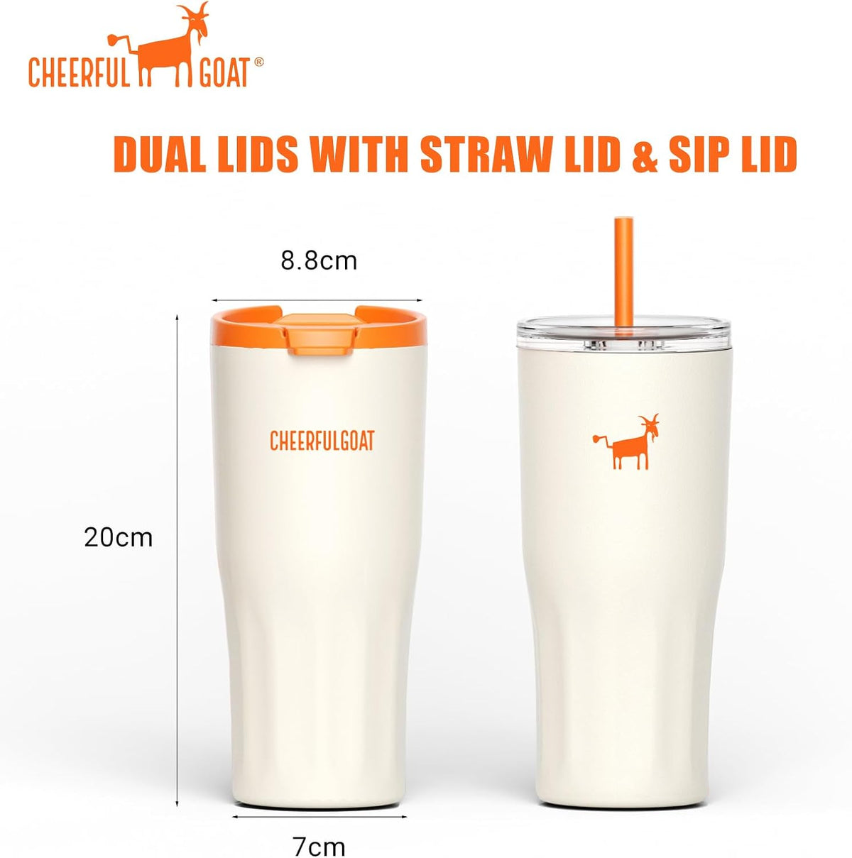 Ceramic Travel Tumbler Ceramic Coffee Mug with 2 Lids