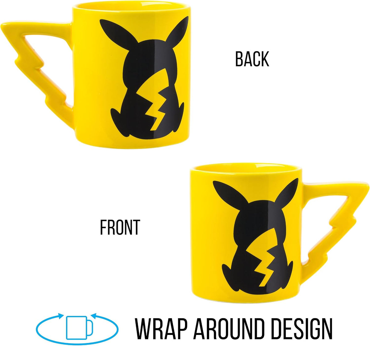 Pokémon Snorlax But First Coffee Quote, Ceramic Mug, 20oz | 0.59 Liters
