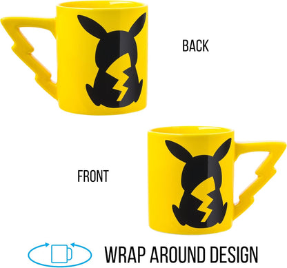 Pokémon Snorlax But First Coffee Quote, Ceramic Mug, 20oz | 0.59 Liters