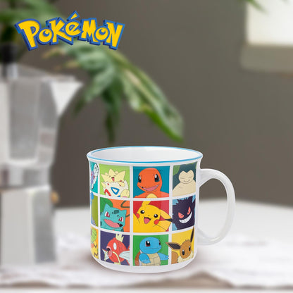 Pokémon Snorlax But First Coffee Quote, Ceramic Mug, 20oz | 0.59 Liters