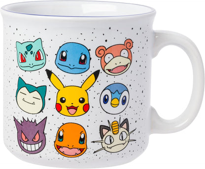 Pokémon Snorlax But First Coffee Quote, Ceramic Mug, 20oz | 0.59 Liters