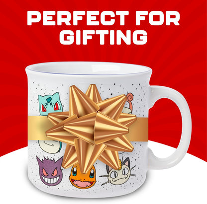 Pokémon Snorlax But First Coffee Quote, Ceramic Mug, 20oz | 0.59 Liters