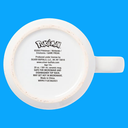 Pokémon Snorlax But First Coffee Quote, Ceramic Mug, 20oz | 0.59 Liters