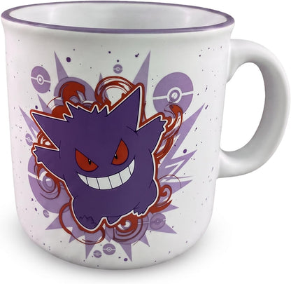Pokémon Snorlax But First Coffee Quote, Ceramic Mug, 20oz | 0.59 Liters