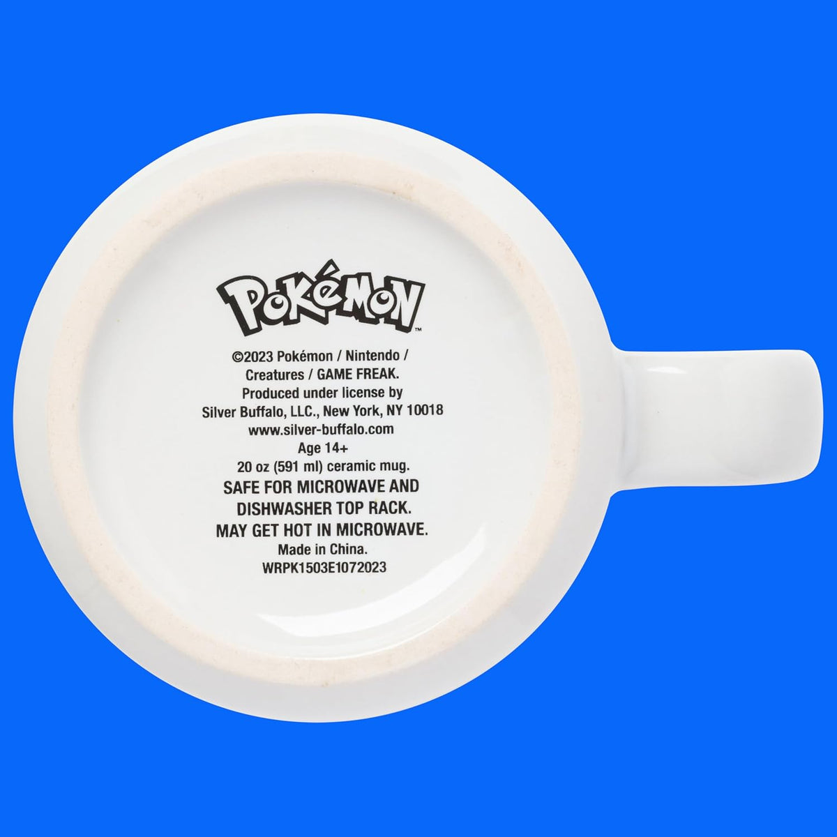 Pokémon Snorlax But First Coffee Quote, Ceramic Mug, 20oz | 0.59 Liters
