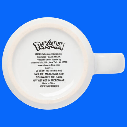 Pokémon Snorlax But First Coffee Quote, Ceramic Mug, 20oz | 0.59 Liters