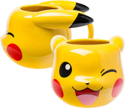 Pokémon Snorlax But First Coffee Quote, Ceramic Mug, 20oz | 0.59 Liters