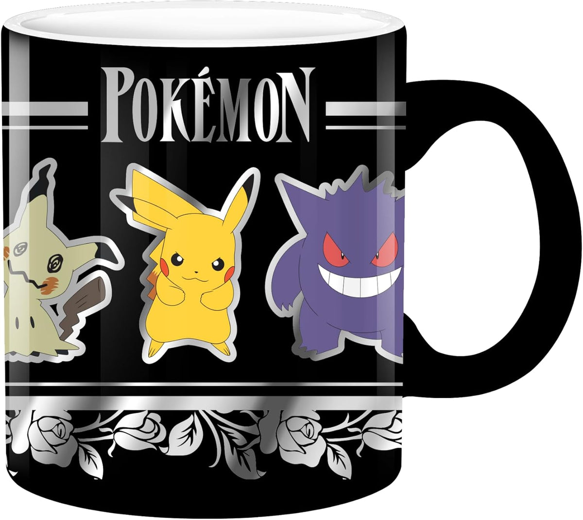 Pokémon Snorlax But First Coffee Quote, Ceramic Mug, 20oz | 0.59 Liters