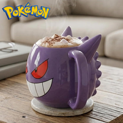 Pokémon Snorlax But First Coffee Quote, Ceramic Mug, 20oz | 0.59 Liters