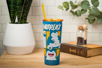Pokémon Snorlax But First Coffee Quote, Ceramic Mug, 20oz | 0.59 Liters