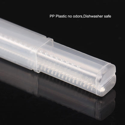 Plastic Straw Carrying Case,3Packs Reusable Collapsible Boxes for 9-13 Inch Straight Drinking Straws Storage Perfect for Travel, Gifts.