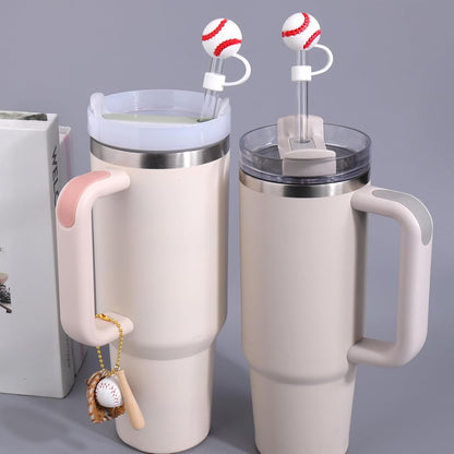5Pcs Silicone Straw Cover Cap Compatible with 30&40 Oz Tumblers, Straw Tip Covers for Cups Accessories