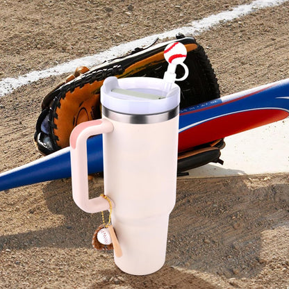 5Pcs Silicone Straw Cover Cap Compatible with 30&40 Oz Tumblers, Straw Tip Covers for Cups Accessories