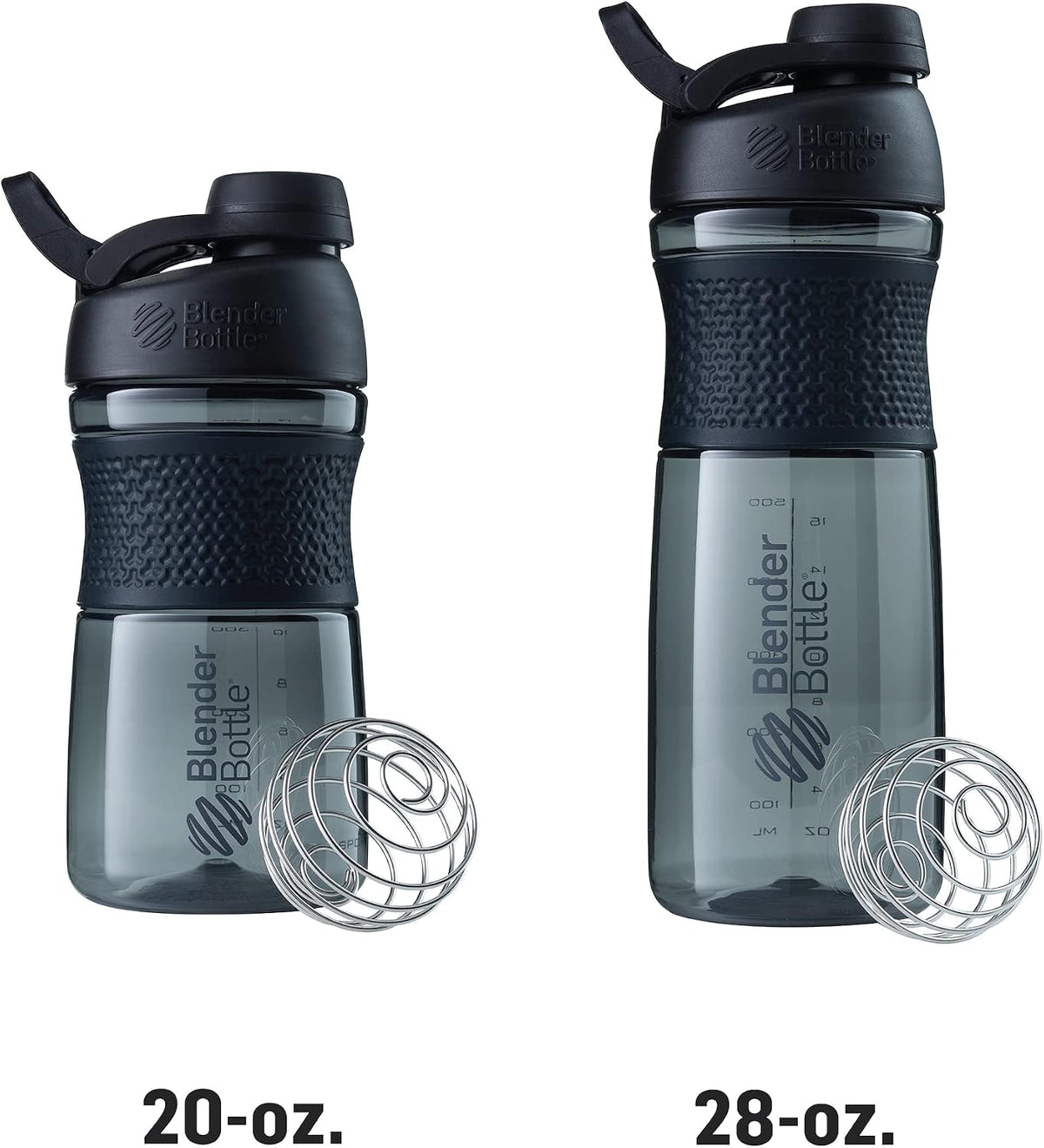 SportMixer Shaker Bottle Perfect for Protein Shakes and Pre Workout, 20-Ounce, Teal