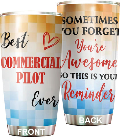 Best Caterer Ever Tumbler Stainless Steel 20oz, Office Gifts Women Men Work Friends Coworker, Driking Coffee Cup For Birthday Christmas - Colors C