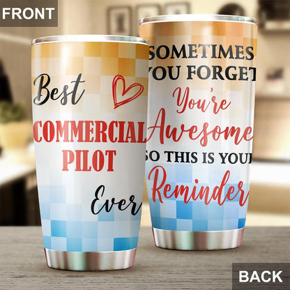 Best Caterer Ever Tumbler Stainless Steel 20oz, Office Gifts Women Men Work Friends Coworker, Driking Coffee Cup For Birthday Christmas - Colors C