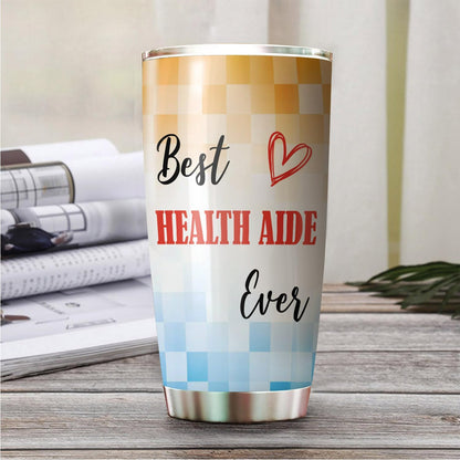 Best Caterer Ever Tumbler Stainless Steel 20oz, Office Gifts Women Men Work Friends Coworker, Driking Coffee Cup For Birthday Christmas - Colors C