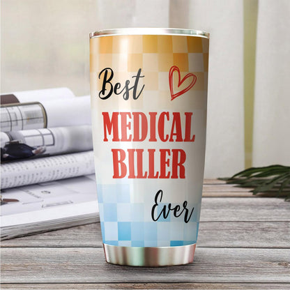 Best Caterer Ever Tumbler Stainless Steel 20oz, Office Gifts Women Men Work Friends Coworker, Driking Coffee Cup For Birthday Christmas - Colors C