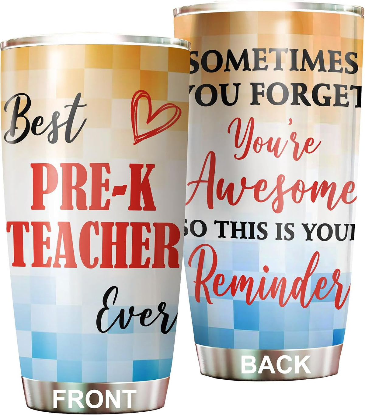 Best Caterer Ever Tumbler Stainless Steel 20oz, Office Gifts Women Men Work Friends Coworker, Driking Coffee Cup For Birthday Christmas - Colors C