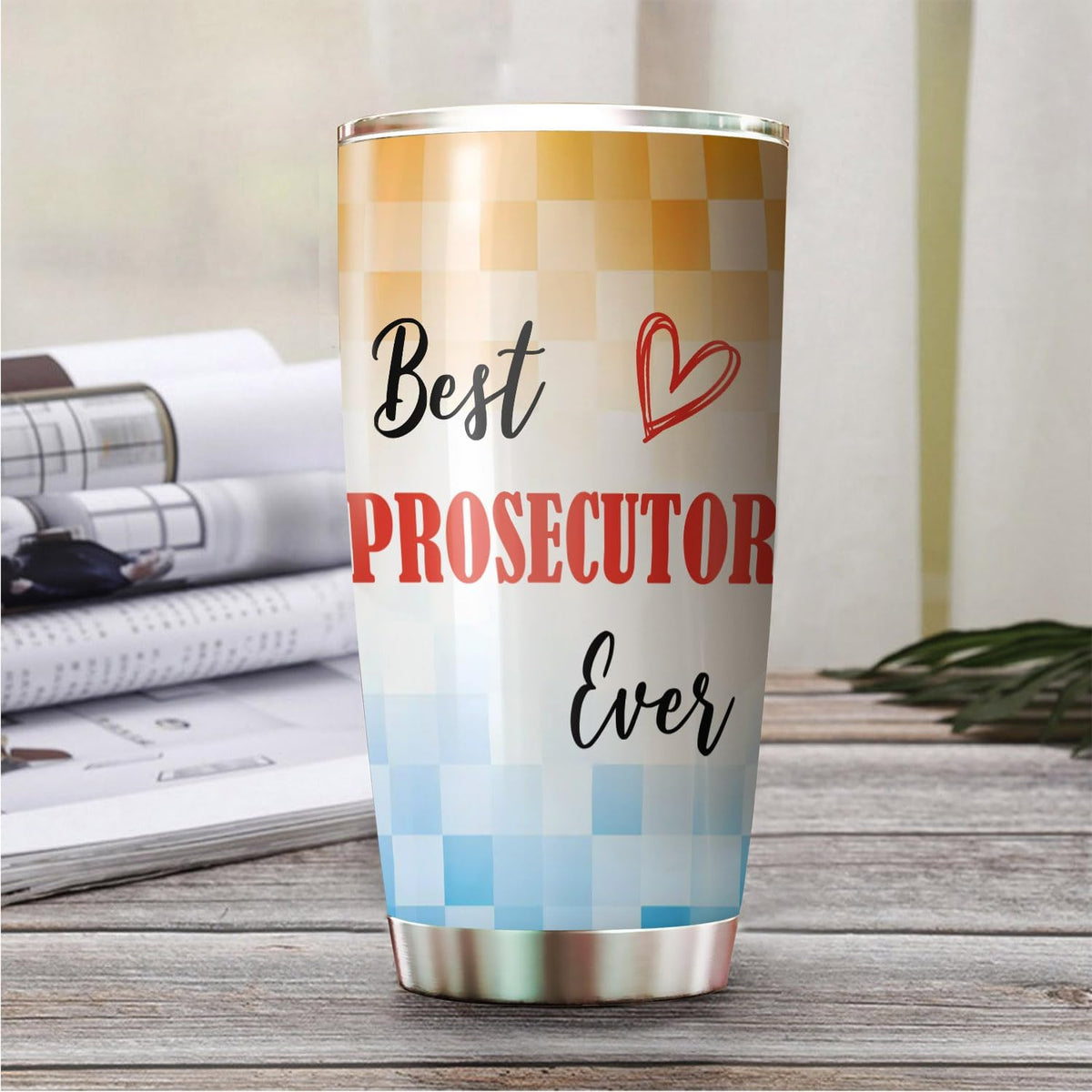 Best Caterer Ever Tumbler Stainless Steel 20oz, Office Gifts Women Men Work Friends Coworker, Driking Coffee Cup For Birthday Christmas - Colors C