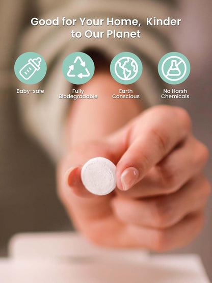 Descaling Tablets for All Bottle Washer, Remove Limescale