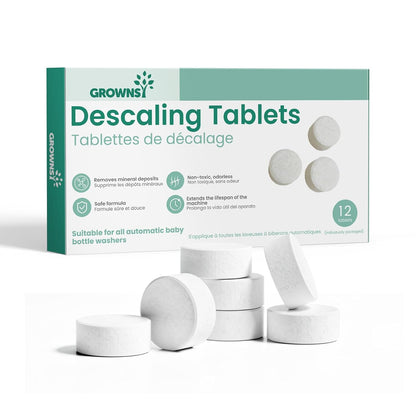 Descaling Tablets for All Bottle Washer, Remove Limescale