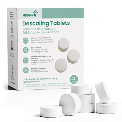 Descaling Tablets for All Bottle Washer, Remove Limescale