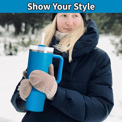 Higher Silicone Boot Compatible with Stanley Quencher H2.0 20/30/40oz | Tumbler Cups Anti-Slip & Anti-Scratch Soft Water Bottle Bottom Sleeve Cover Protector for IceFlow Flip 20/30oz, BPA Free - Colors B