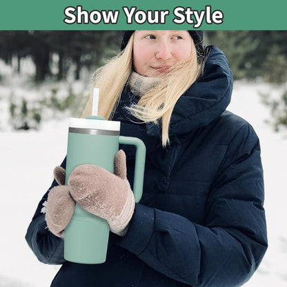 Higher Silicone Boot Compatible with Stanley Quencher H2.0 20/30/40oz | Tumbler Cups Anti-Slip & Anti-Scratch Soft Water Bottle Bottom Sleeve Cover Protector for IceFlow Flip 20/30oz, BPA Free - Colors B