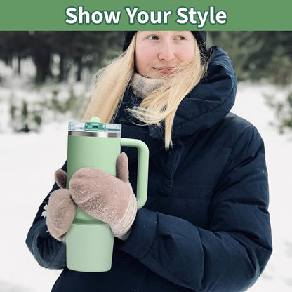 Higher Silicone Boot Compatible with Stanley Quencher H2.0 20/30/40oz | Tumbler Cups Anti-Slip & Anti-Scratch Soft Water Bottle Bottom Sleeve Cover Protector for IceFlow Flip 20/30oz, BPA Free - Colors B