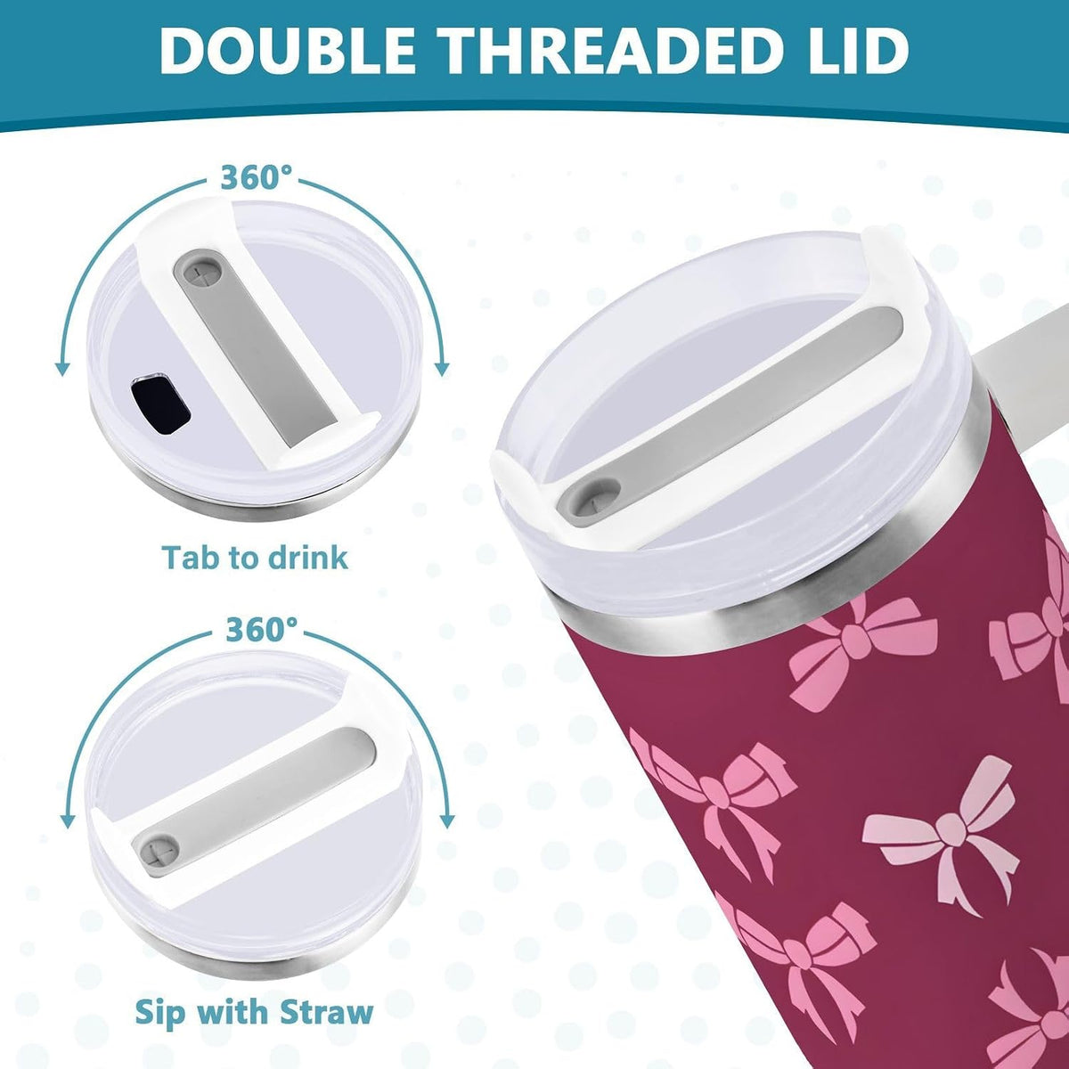 Monkey Face Banana 30 oz Tumbler with Handle and Straw Lid, Insulated Stainless Steel Water Bottle Portable Travel Coffee Tea Mug Cup - Colors D