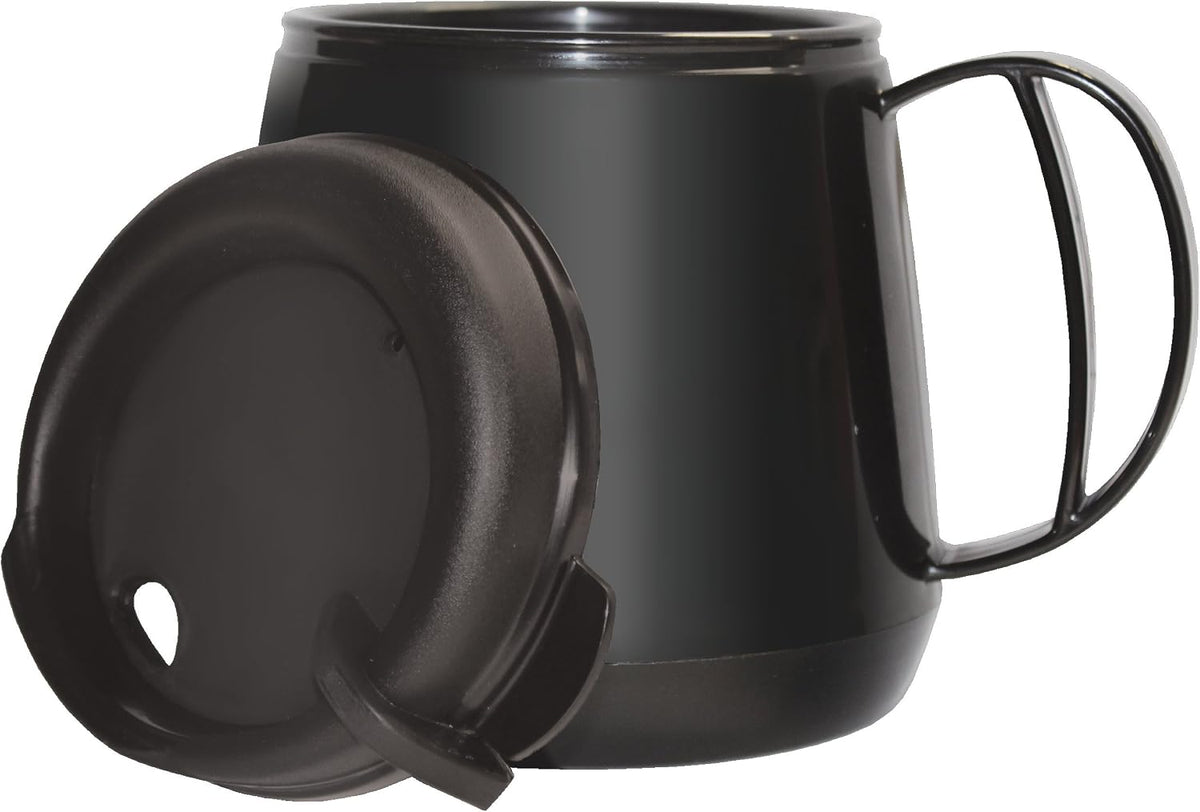 Insulated Wide Body Mug (20oz), Black