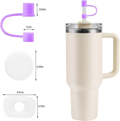 1 Pack Straw Toppers for Stanley 30oz|40oz, Clear